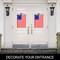 G128 Combo Pack Garden Flag Hanger 14IN & Garden Flag Betsy Ross 12x18IN Printed 150D Polyester